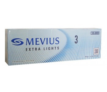 МЕВИУС ЭКСТРА ЛАЙТС 3 (ЯПОНИЯ, ТВЕРДАЯ ПАЧКА) - MEVIUS EXTRA LIGHTS 3  (JAPAN)